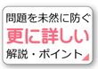 さらに詳しい解説・ポイント